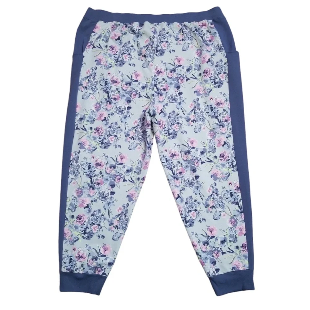 Vera Bradley Women's Floral Active French Terry Jogger Pants‎ Size 3XL NWOT